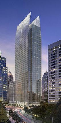 Symphony Tower at 1180 Peachtree Street. 